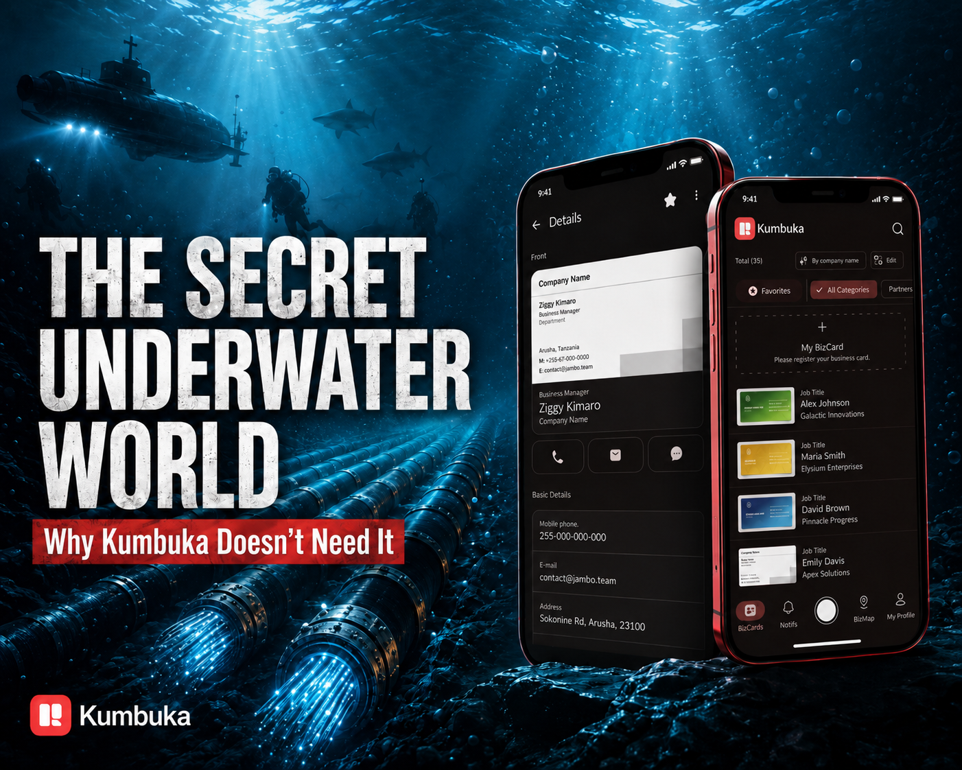 The Secret Underwater World of the Internet
